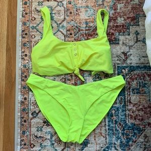 Bright Neon Bathing Suit